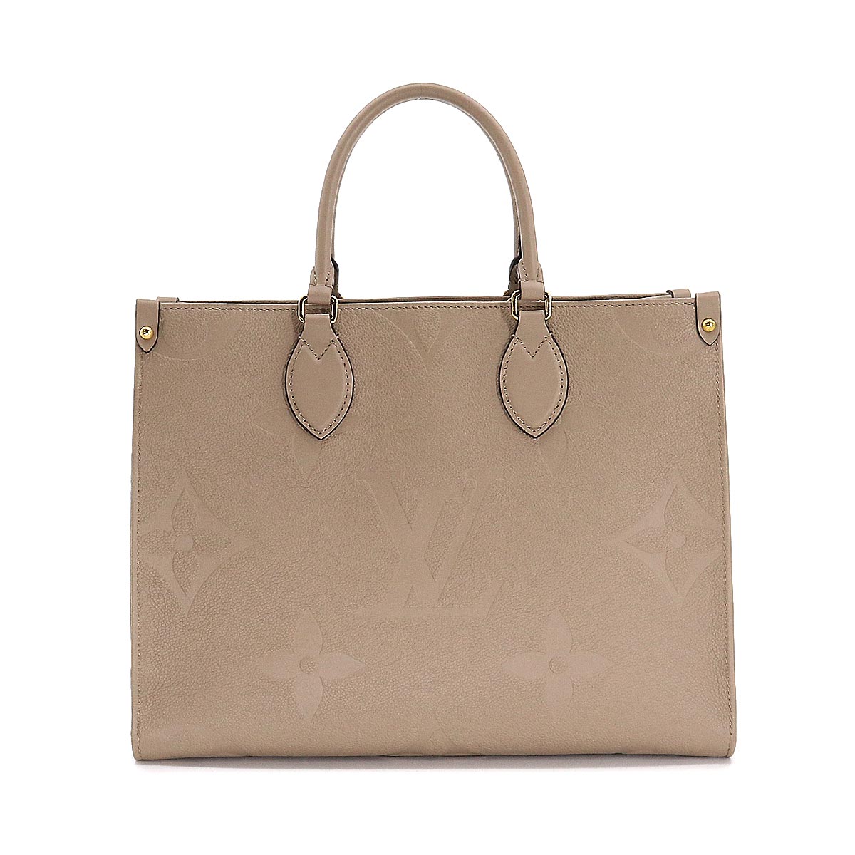 Louis Vuitton Monogram Emplant Onthego MM 2 Way Tote Shoulder Bag
