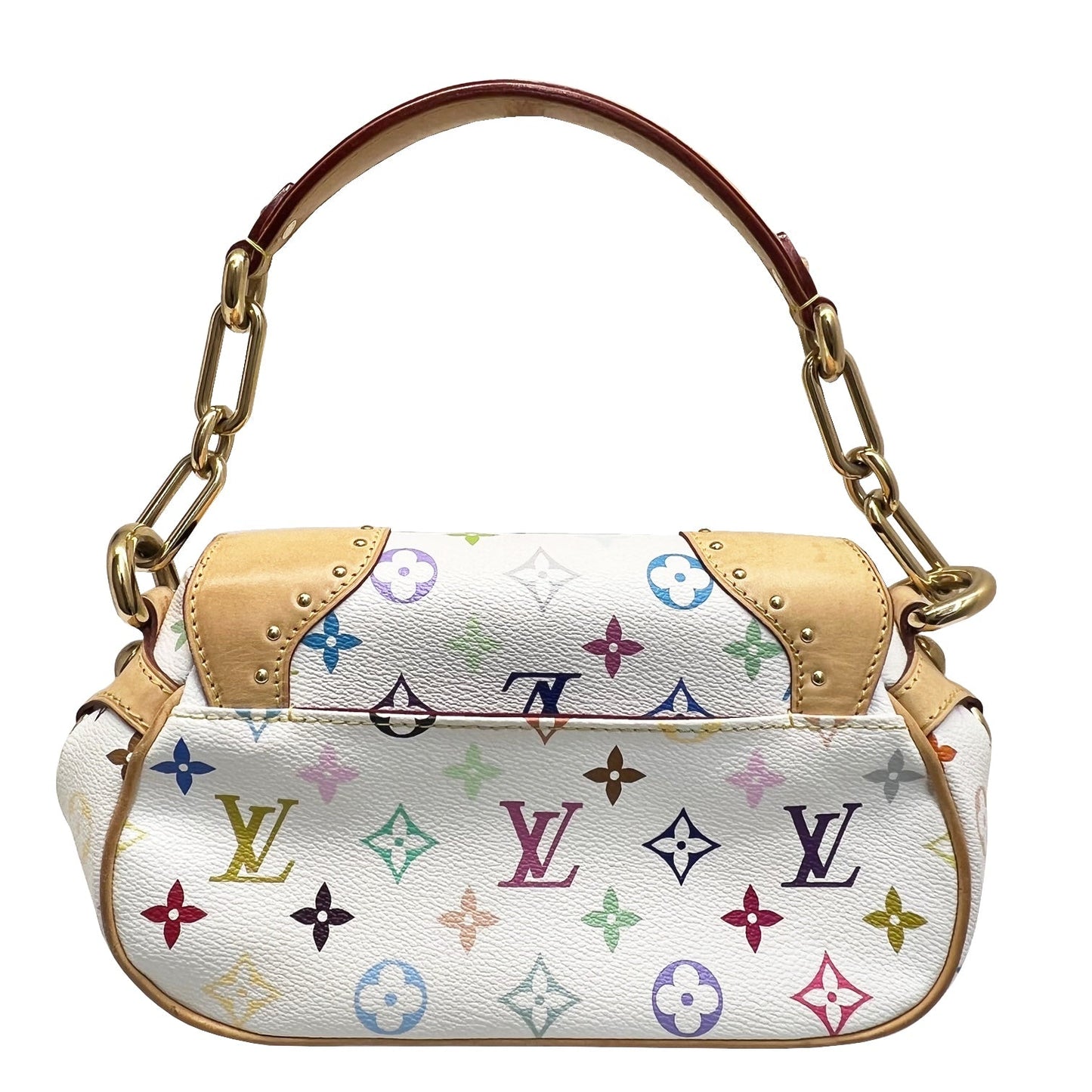 Louis Vuitton Marilyn Shoulder Multicolor Takashi Murakami White