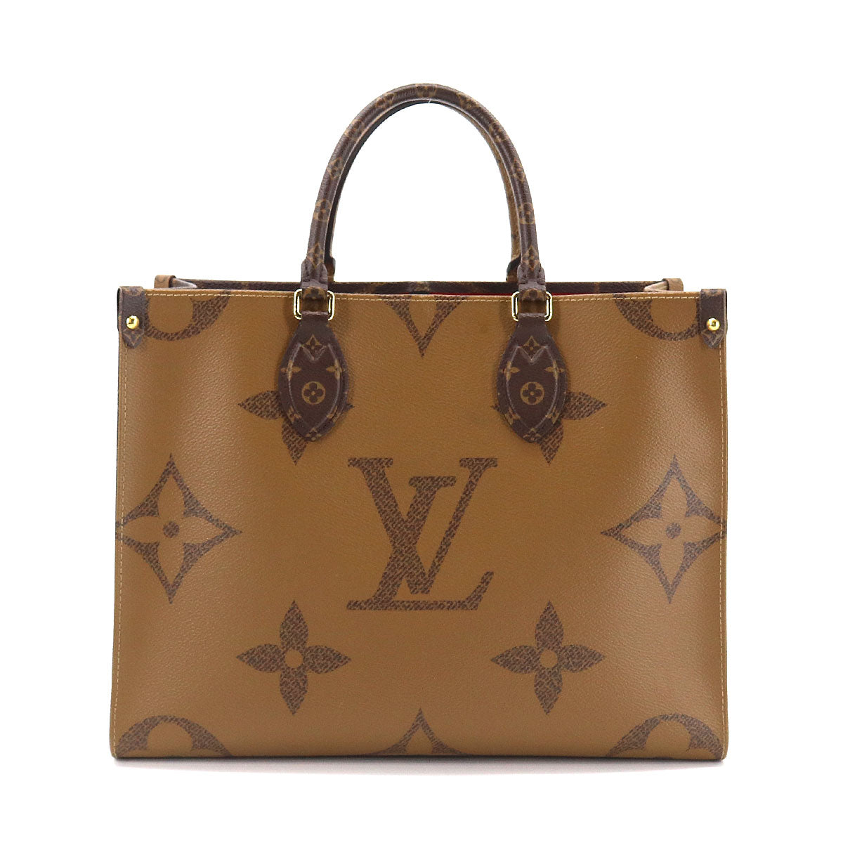 Louis Vuitton Giant Monogram Onthego MM 2 Way Tote Shoulder Bag
