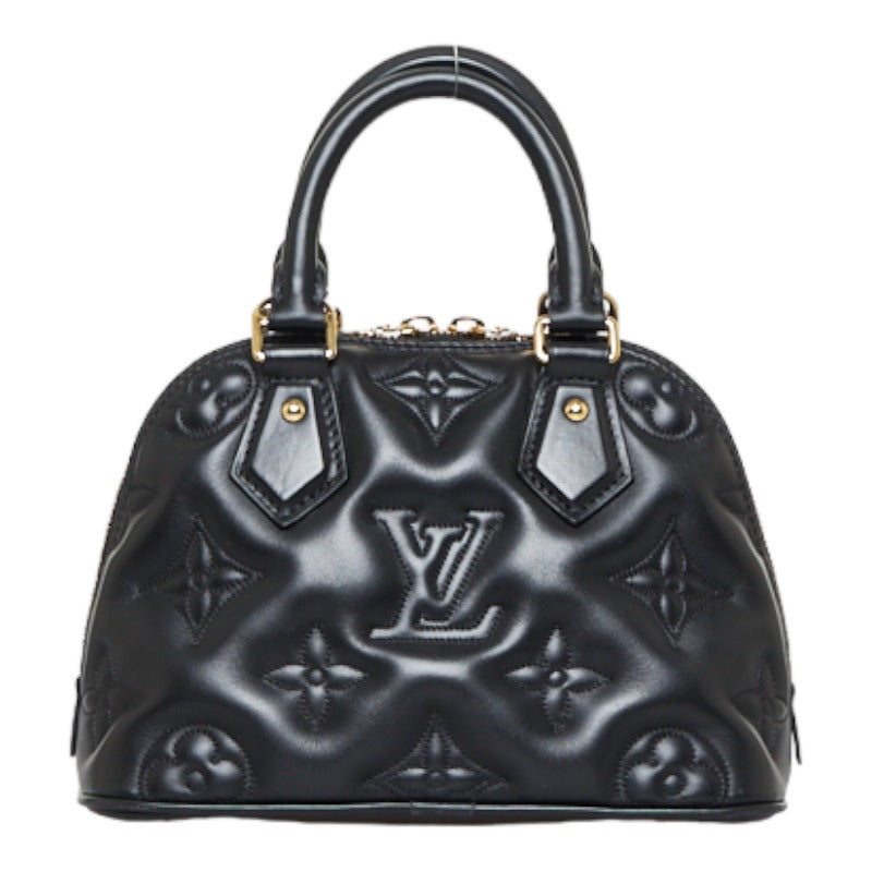 Louis Vuitton Bubblegram Alma soft BB Handbag Shoulder Bag Noir Black