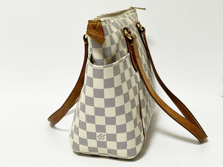 Louis Vuitton Damier Azur Totally PM Tote Bag Shoulder Bag