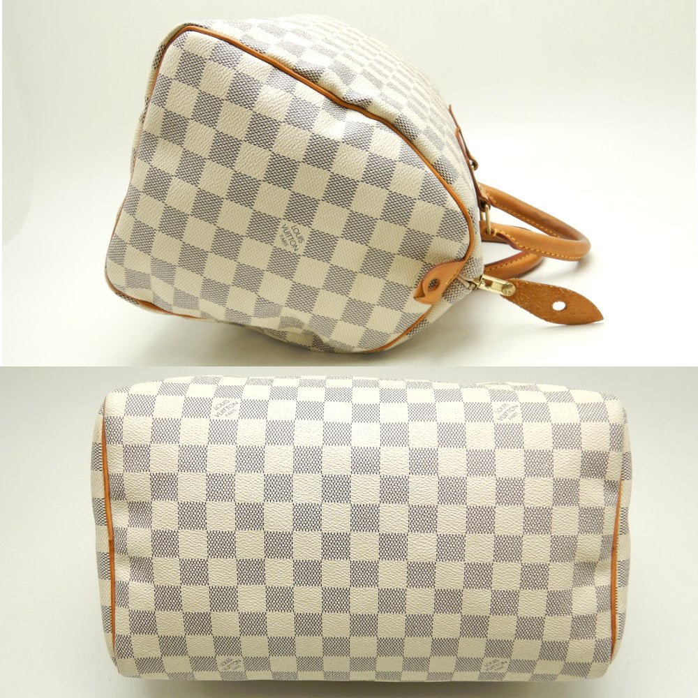 Louis Vuitton Damier Azur Speedy 30 Boston Bag