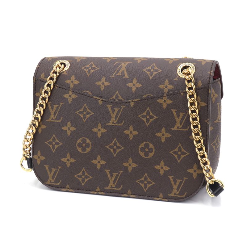 Louis Vuitton Passy Shoulder Bag Monogram Handbag Brown