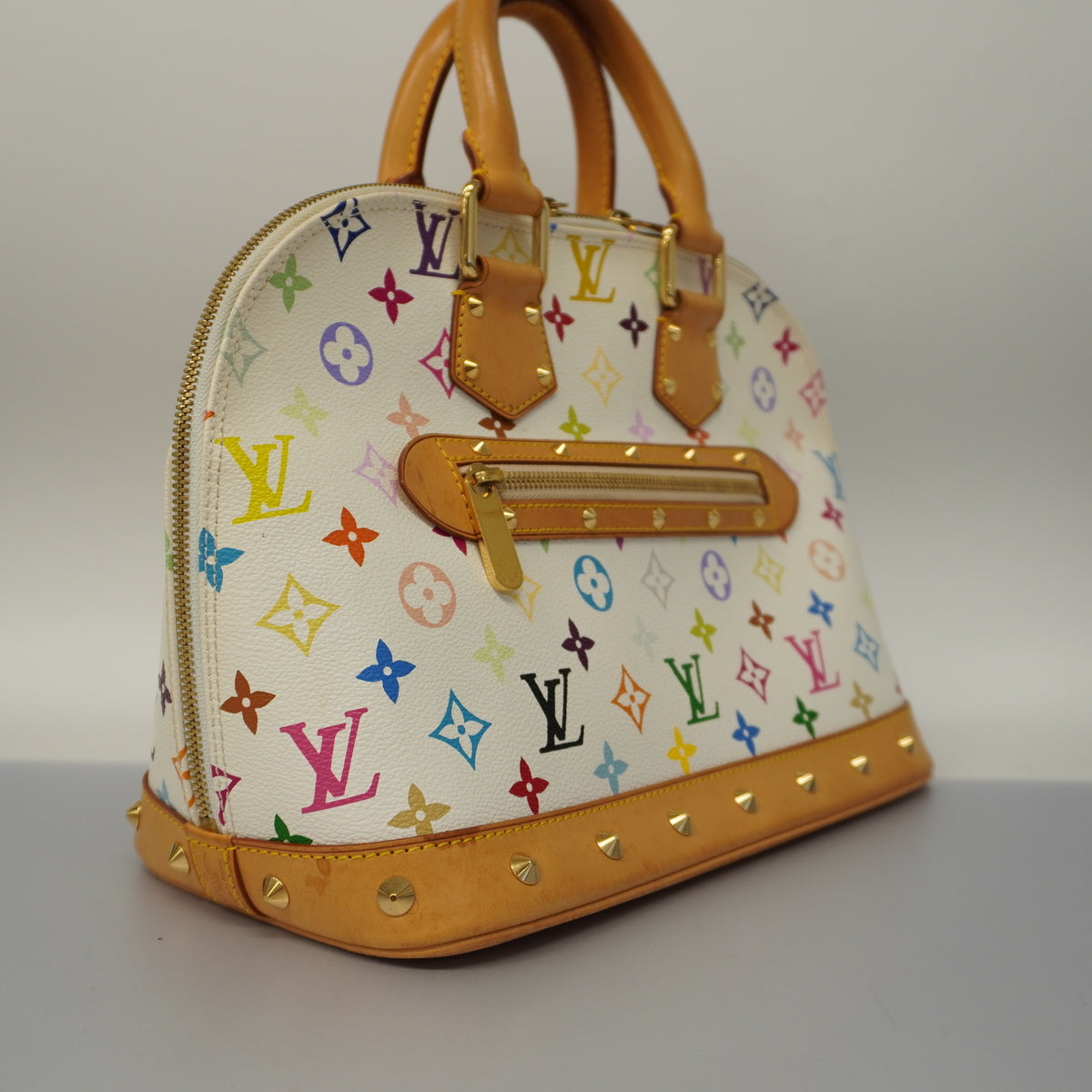 Louis Vuitton Handbag Monogram Multicolor Alma