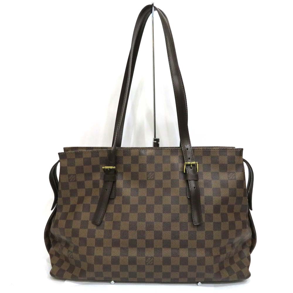 Louis Vuitton Damier Chelsea Tote Bag Brown