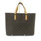 Louis Vuitton Monogram Luco Tote Bag Brown