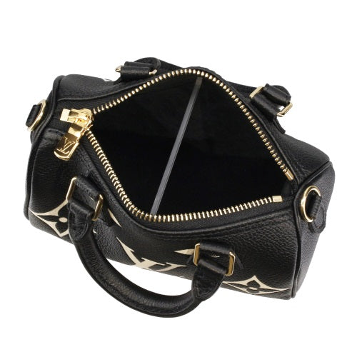Louis Vuitton Shoulder Bag Monogram Implant Nano Speedy