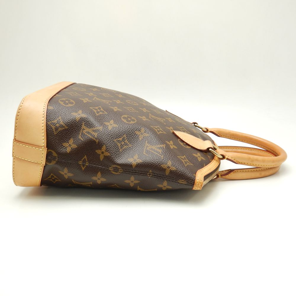 Louis Vuitton Monogram Lockit Brown Handbag