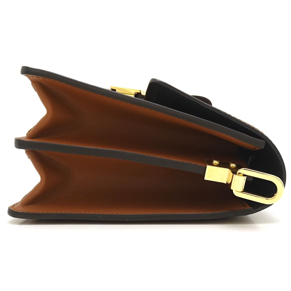 Louis Vuitton Monogram Reverse Dauphine Brown Shoulder Bag