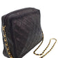 Chanel Matelasse Chain Lambskin Black Shoulder Bag