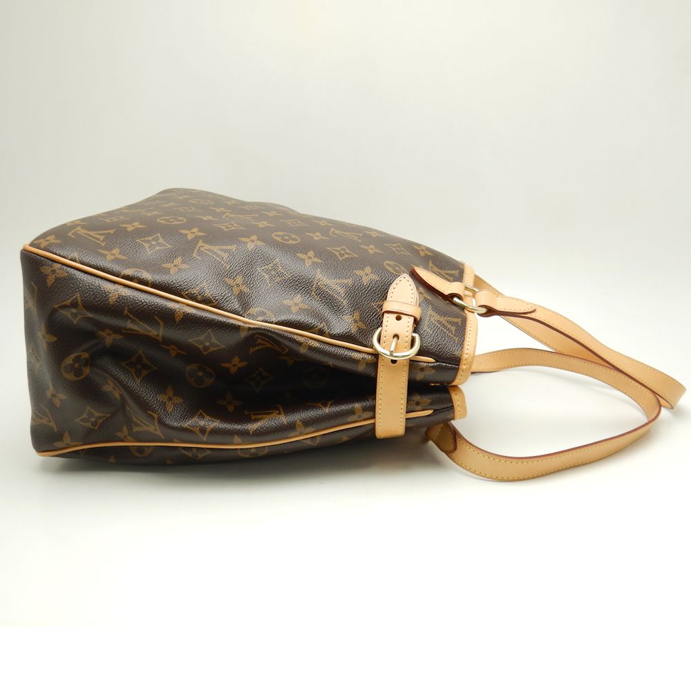 Louis Vuitton Monogram Batignolles Vertical Brown Shoulder Bag