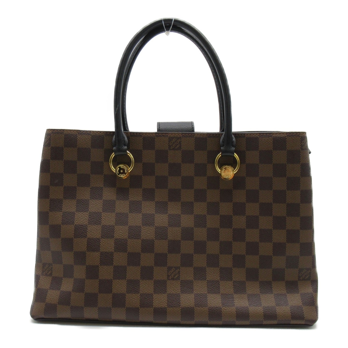 Louis Vuitton Riverside Tote Bag Leather Damier
