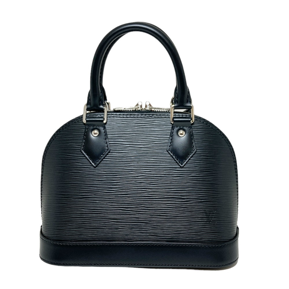 Louis Vuitton Alma BB Epi Noir Black 2 Way Bag Shoulder