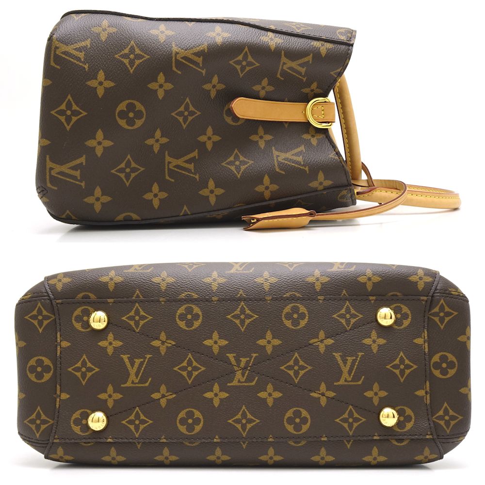 Louis Vuitton Monogram Montaigne MM Brown 2WAY Bag