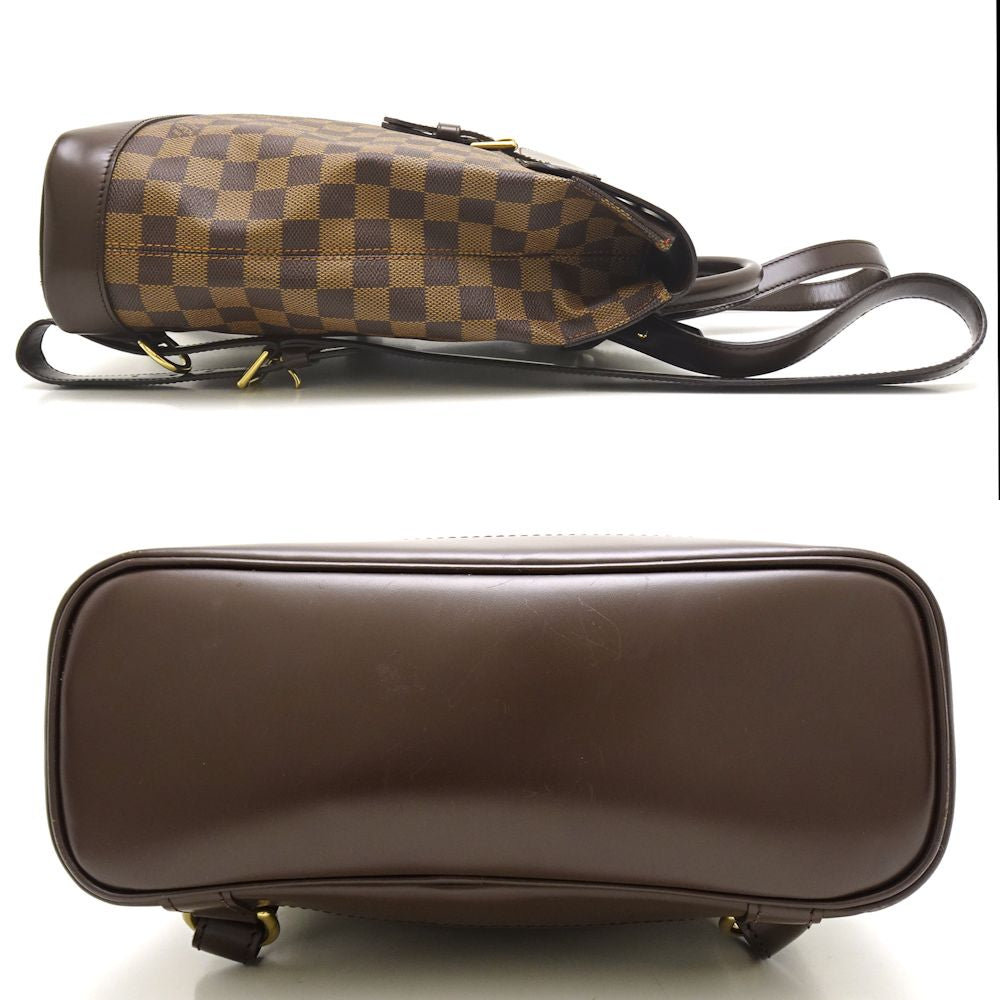 Louis Vuitton Damier Soho Ebene Backpack Brown