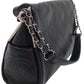 Chanel Matelasse Chain Semi-shoulder Bag Black