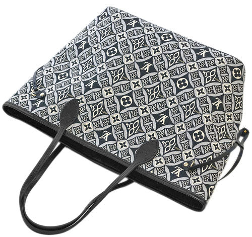 Louis Vuitton Monogram Neverfull MM Tote Bag Pouch Jacquard