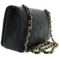 Chanel Matelasse Chain Shoulder Bag Black