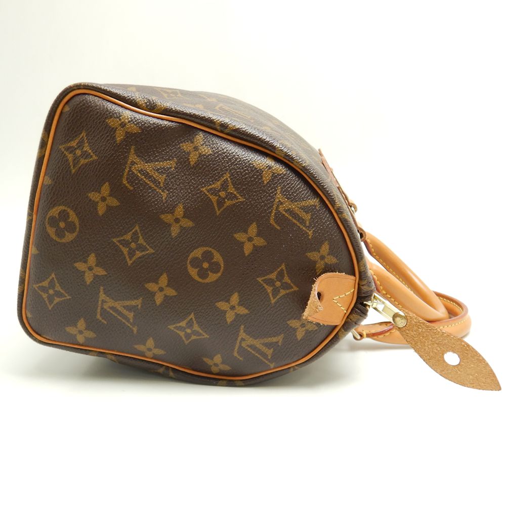 Louis Vuitton Monogram Speedy 25 Brown Mini Boston Bag
