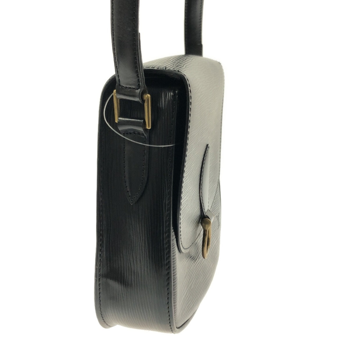 Louis Vuitton Saint Cloud Shoulder Bag Noir Leather