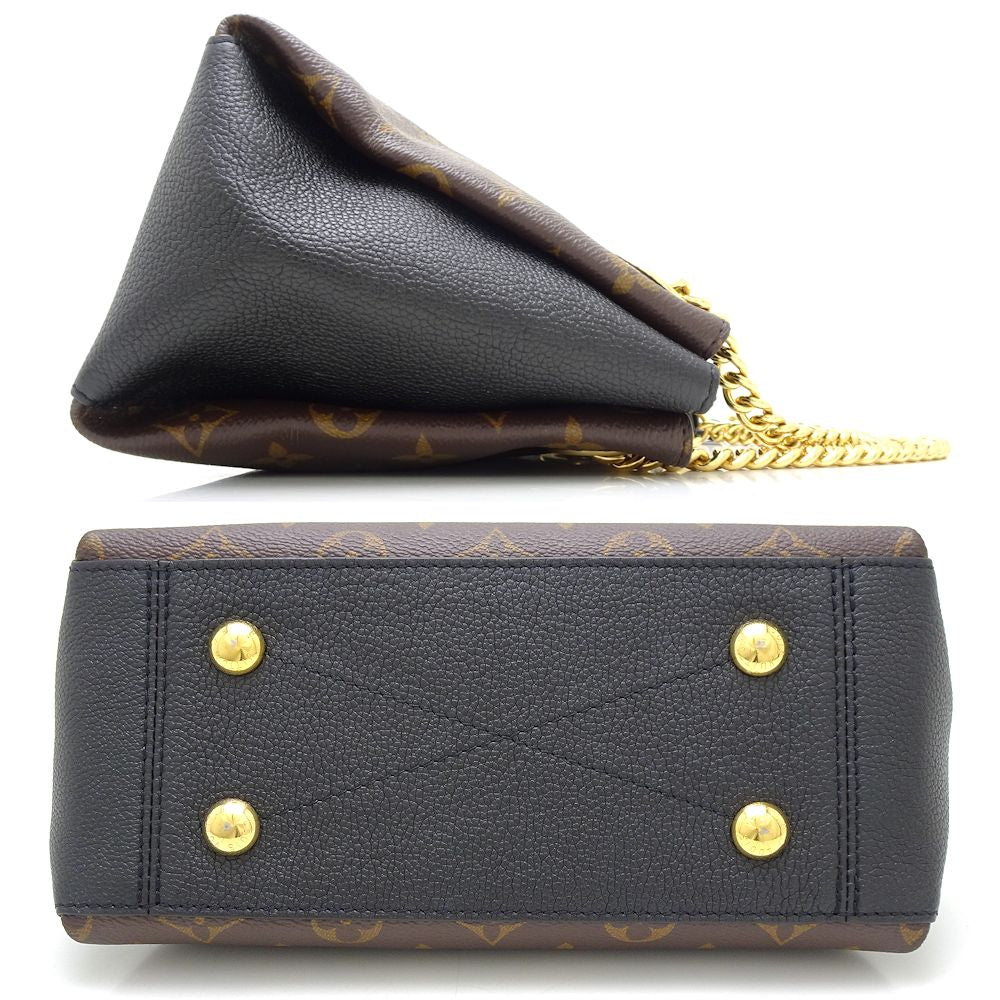 Louis Vuitton  Monogram Surene BB Noir Chain Shoulder Bag Black