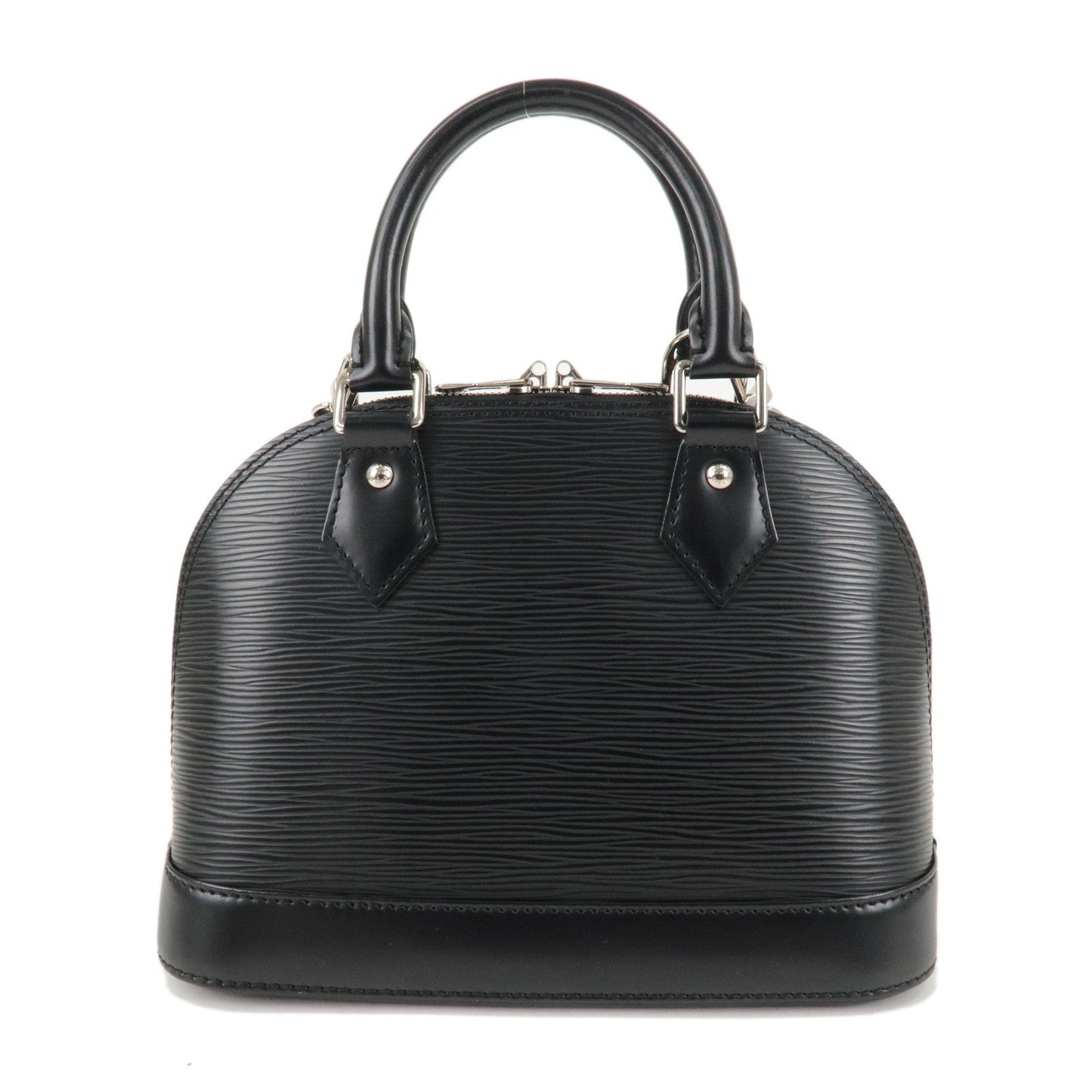 Louis Vuitton Epi Alma BB 2way Bag Handbag Shoulder Bag Noir Black