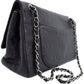 Chanel Logo Embossed Chain Shoulder Bag