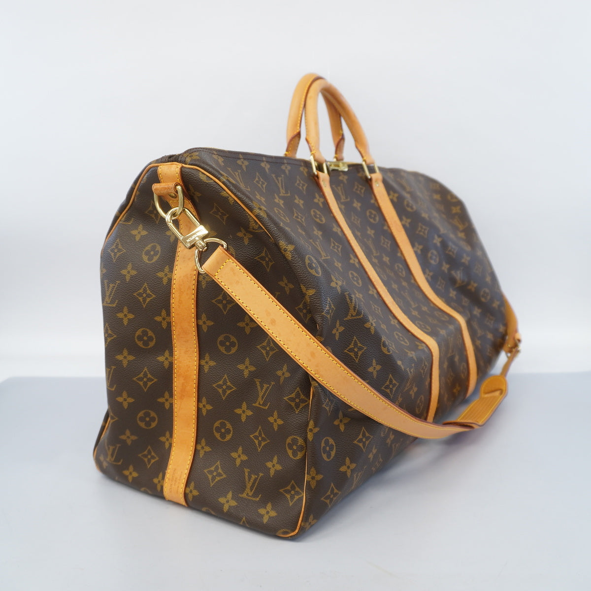 Louis Vuitton Boston Bag Monogram Keepall Bandouliere 60