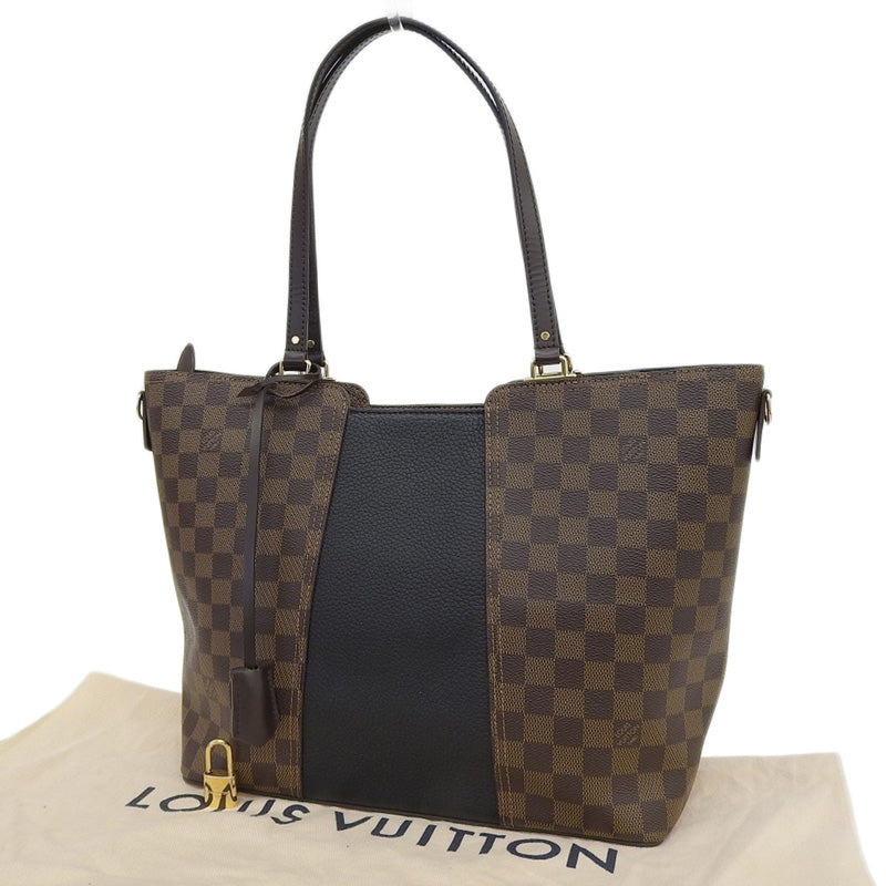 Louis Vuitton Damier Handbag Jersey Noir Black