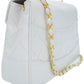 Chanel Matelasse Chain Shoulder Bag White