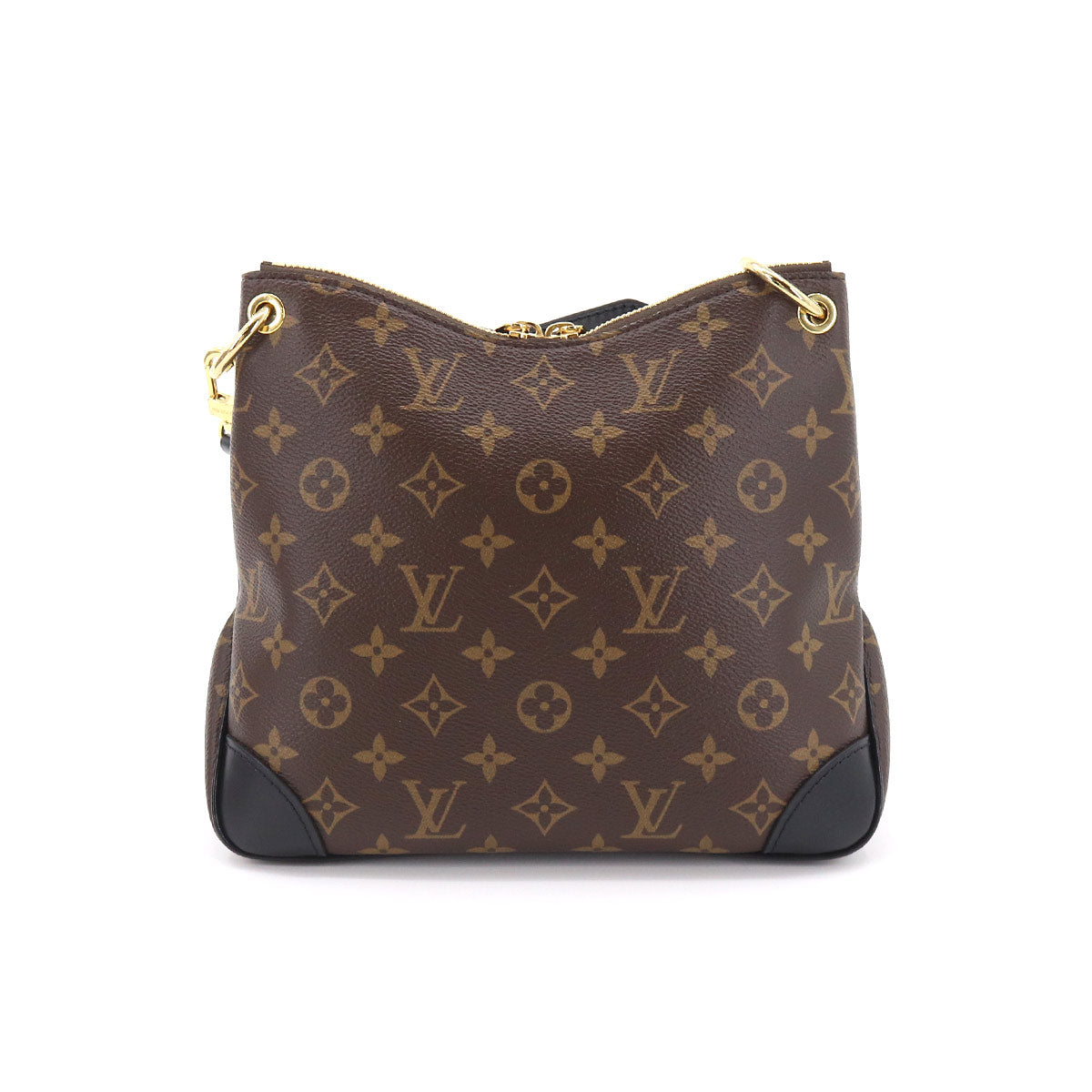 Louis Vuitton Monogram Odeon NM PM Shoulder Bag Noir