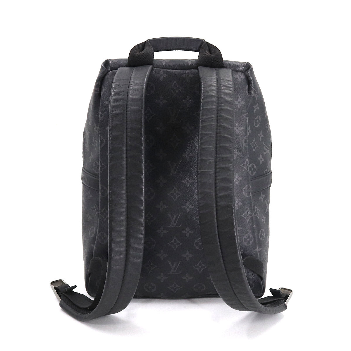 Louis Vuitton Monogram Eclipse Apollo Backpack Rucksack Black Silver Metal Fittings