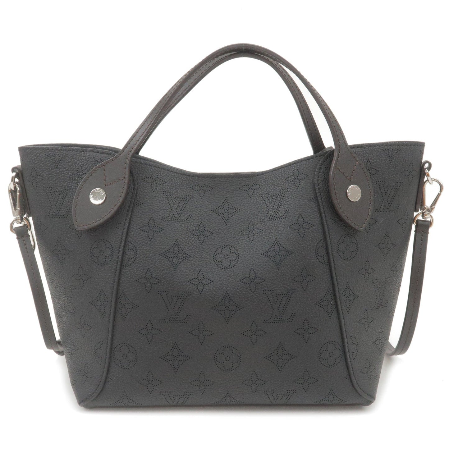 Louis Vuitton Mahina Leather Hina PM Bag Shoulder Bag Noir