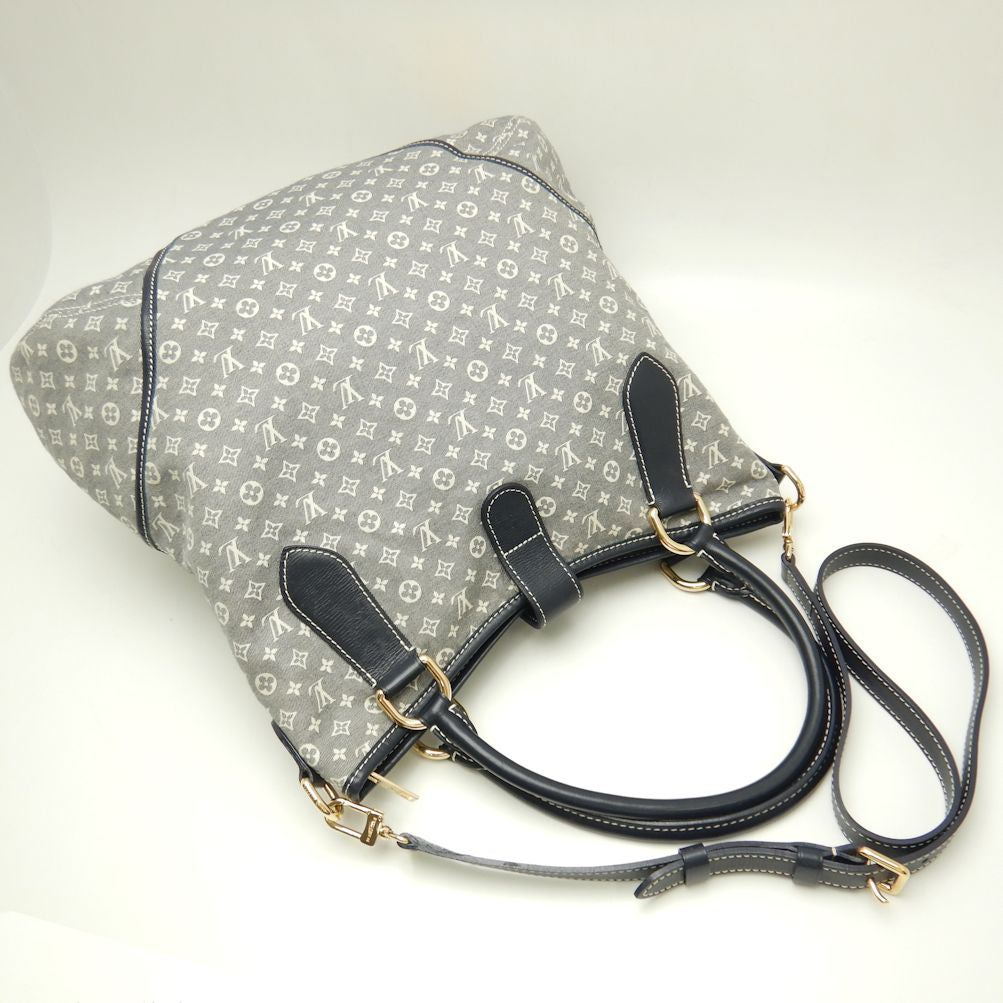 Louis Vuitton Monogram Idile Elegy Ankle 2WAY Bag Gray