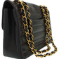 Chanel Mademoiselle Chain Shoulder Bag Black