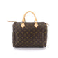 Louis Vuitton Monogram Speedy 30 hand bag brown gold hardware Speedy 30