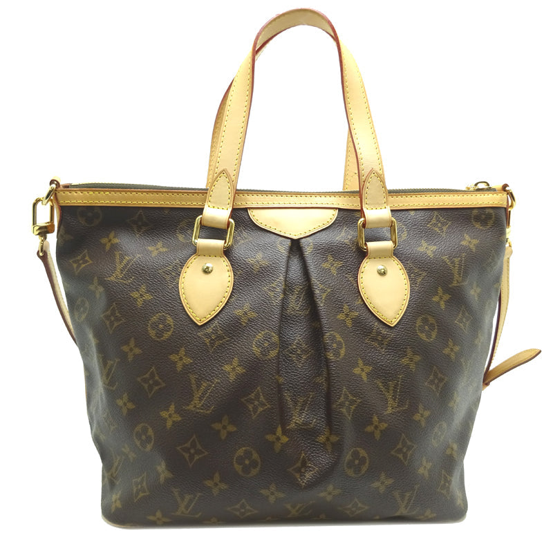 Louis Vuitton Palermo PM Handbag Monogram Brown