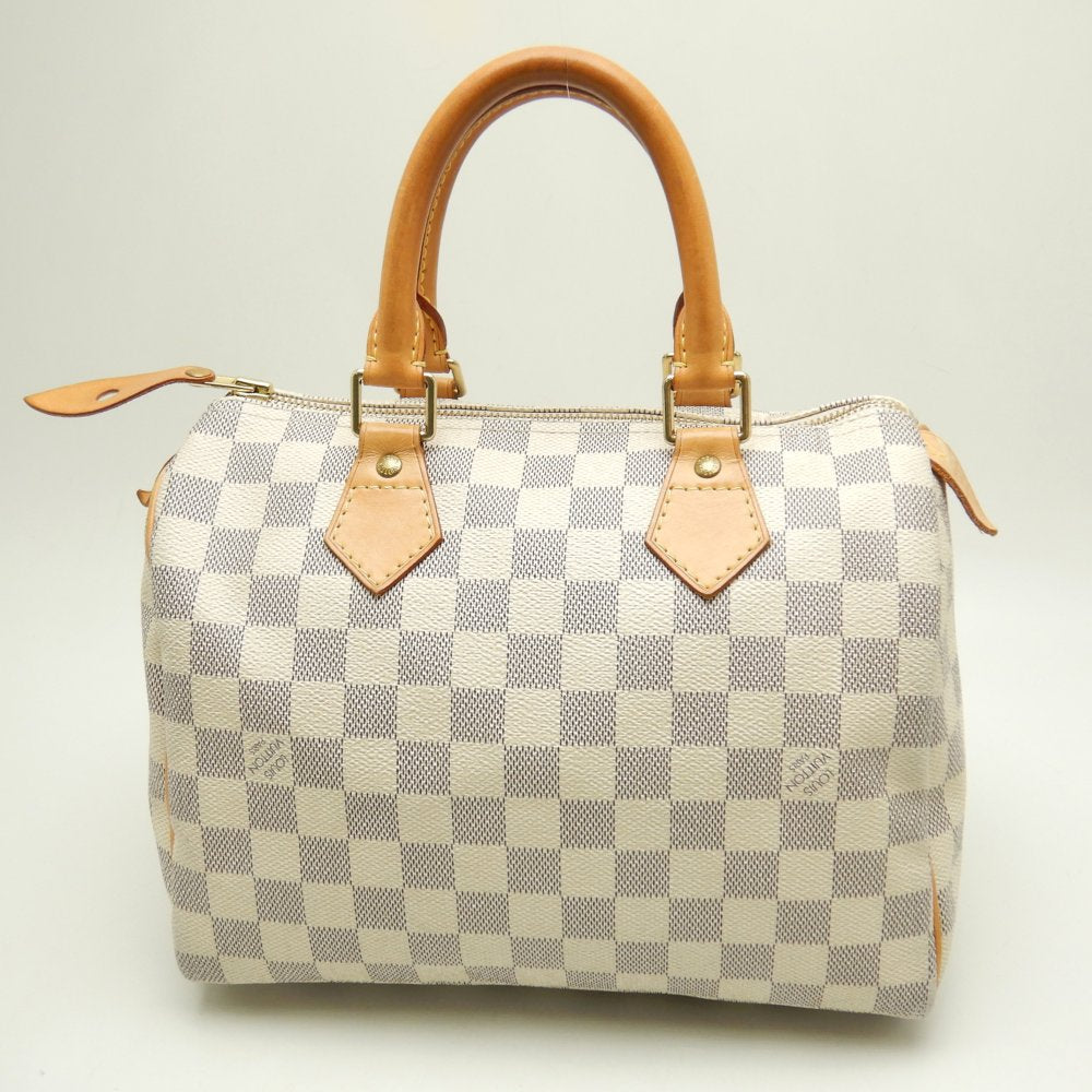 Louis Vuitton Damier Azur Speedy 25 Mini Boston Bag