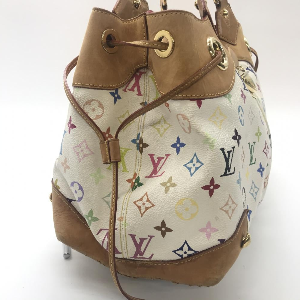 Louis Vuitton Ursula Monogram Multicolor Bron Handbag White