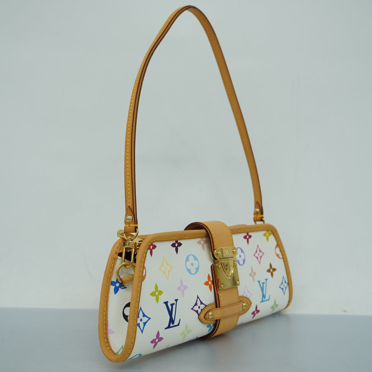 Louis Vuitton Shoulder Bag Monogram Multicolor Shirley