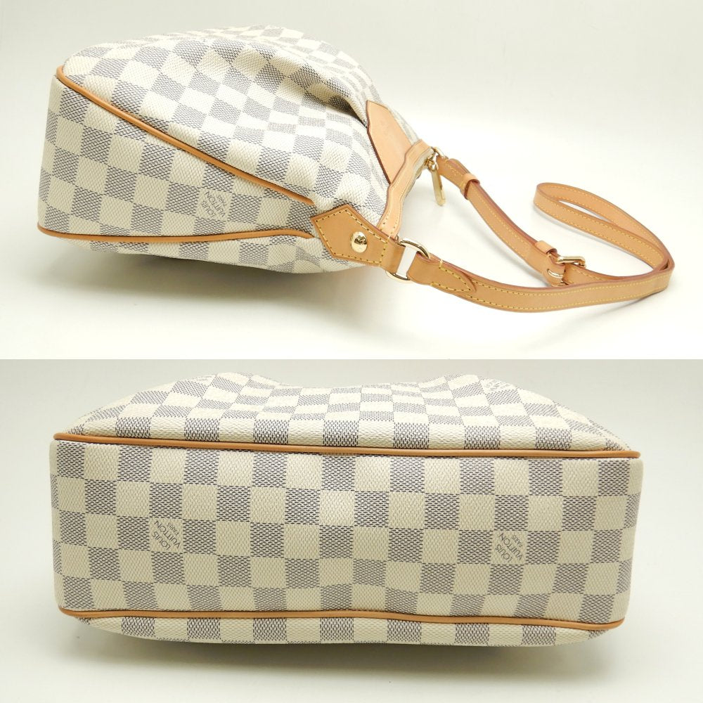 Louis Vuitton Damier Azur Siracusa PM Diagonal Shoulder
