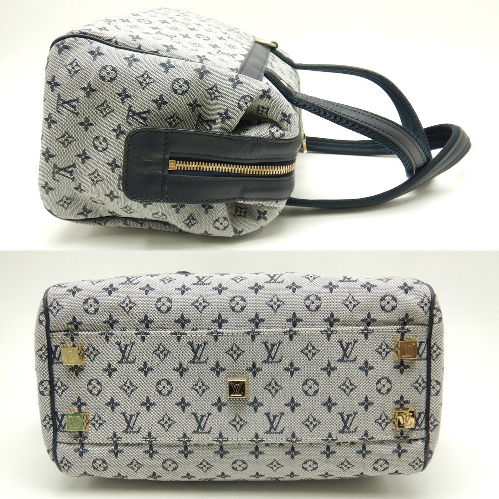 Louis Vuitton Monogram Mini Josephine PM Blue Handbag