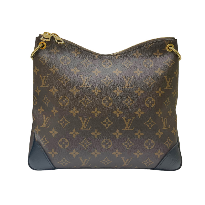 Louis Vuitton Odeon NM MM Brown Black Shoulder Bag