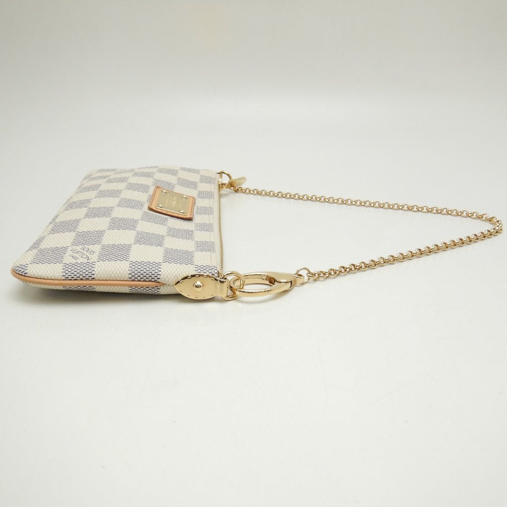 Louis Vuitton Damier Azur Pochette Mila MM Accessory Pouch