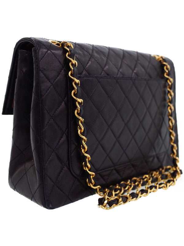 Chanel Matelasse Chain Shoulder Bag Black