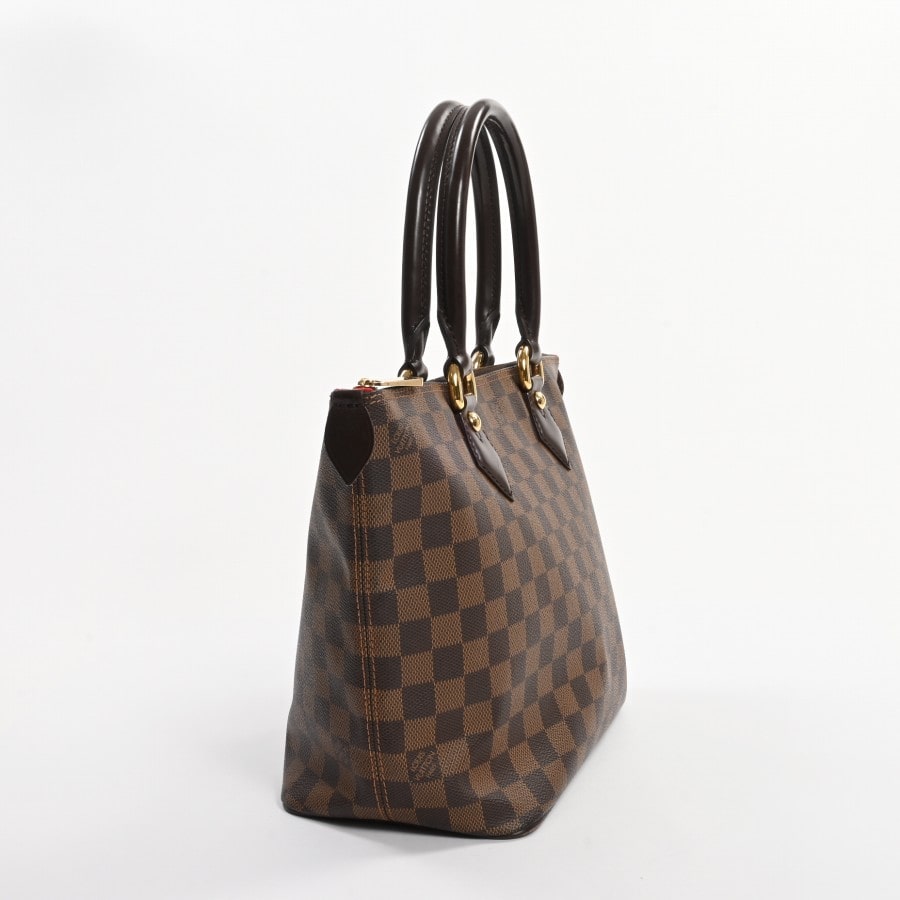 Louis Vuitton Saleya PM Handbag Damier Brown