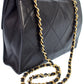 Chanel Matelasse Chain Shoulder Bag Black