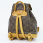 Louis Vuitton LV Mini Montsouris Monogram Rucksack Backpack Brown