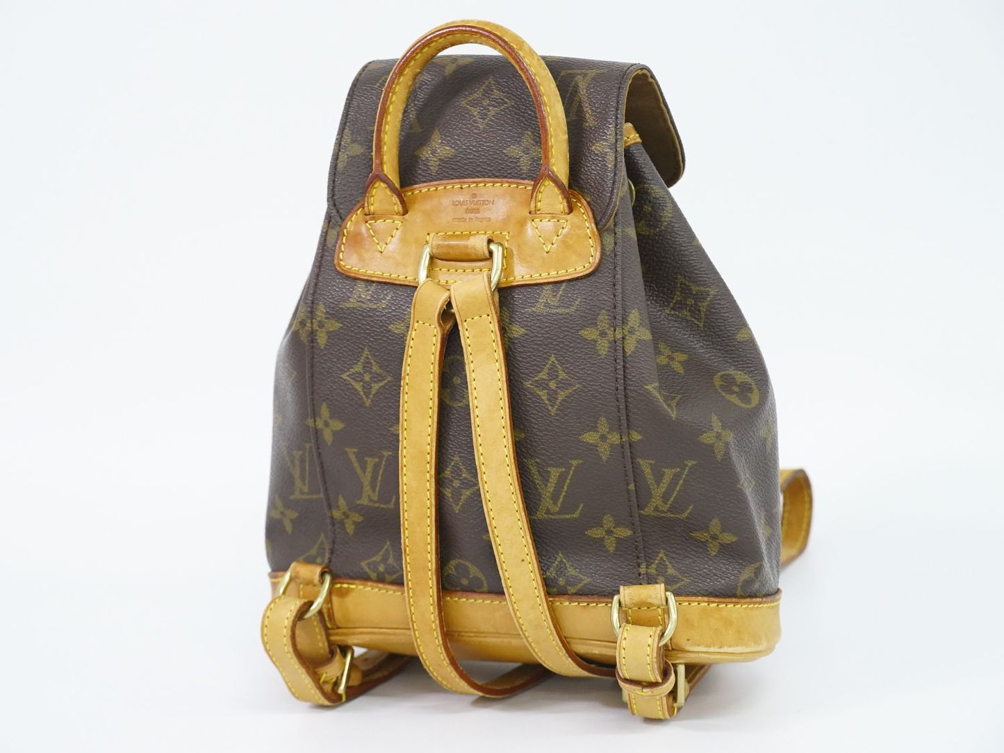 Louis Vuitton LV Mini Montsouris Monogram Rucksack Backpack Brown