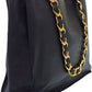 Chanel Coco Mark Chain Tote Bag Black